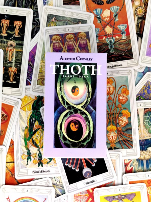 Aleister-Crowley-Thoth-Tarot-Cards-Mystical-Guidance-Divination-Entertainment-Partys-Board-Game-Supports-Wholesale-78-Sheets